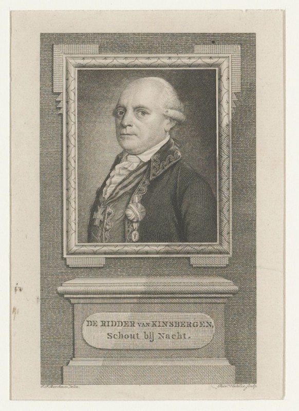 Portret van Jan Hendrik van Kinsbergen