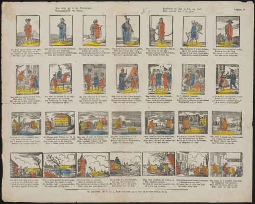 Hier vindt gij in het Prenttafreel, Verscheidenheid van kunst (letter P)