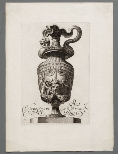 Ornamentprent. Vasa a Polydoro Caravagino (kopie).