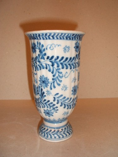 Beker met floraal decor