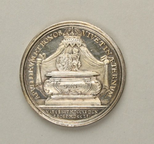 Penning overlijden van Willem IV