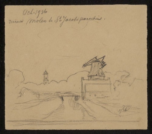 Ruïne molen Sint Jacobiparochie