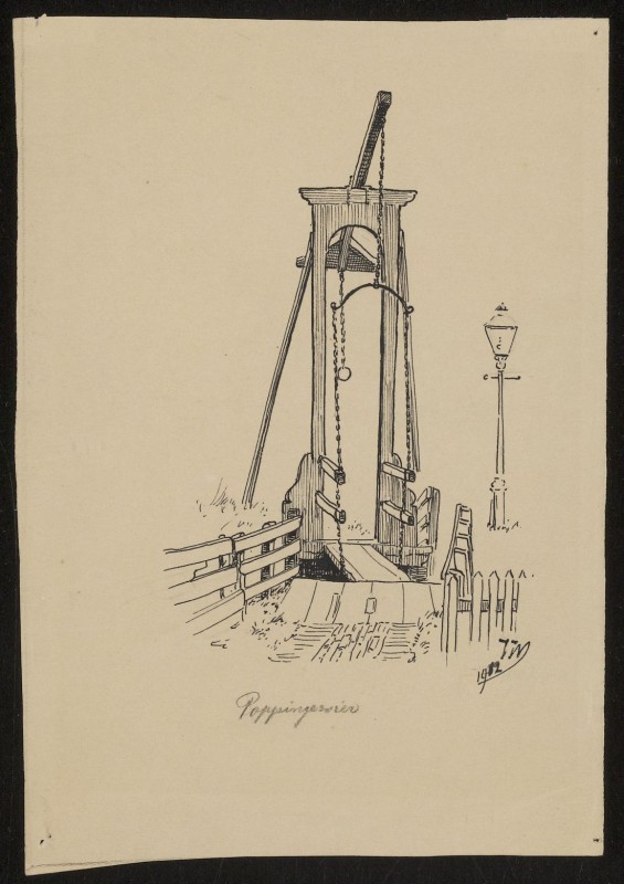 Bruggetje in Poppingawier