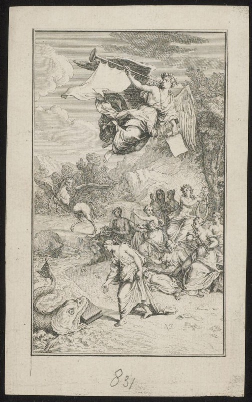 Apollo en de Muzen op de Parnassus